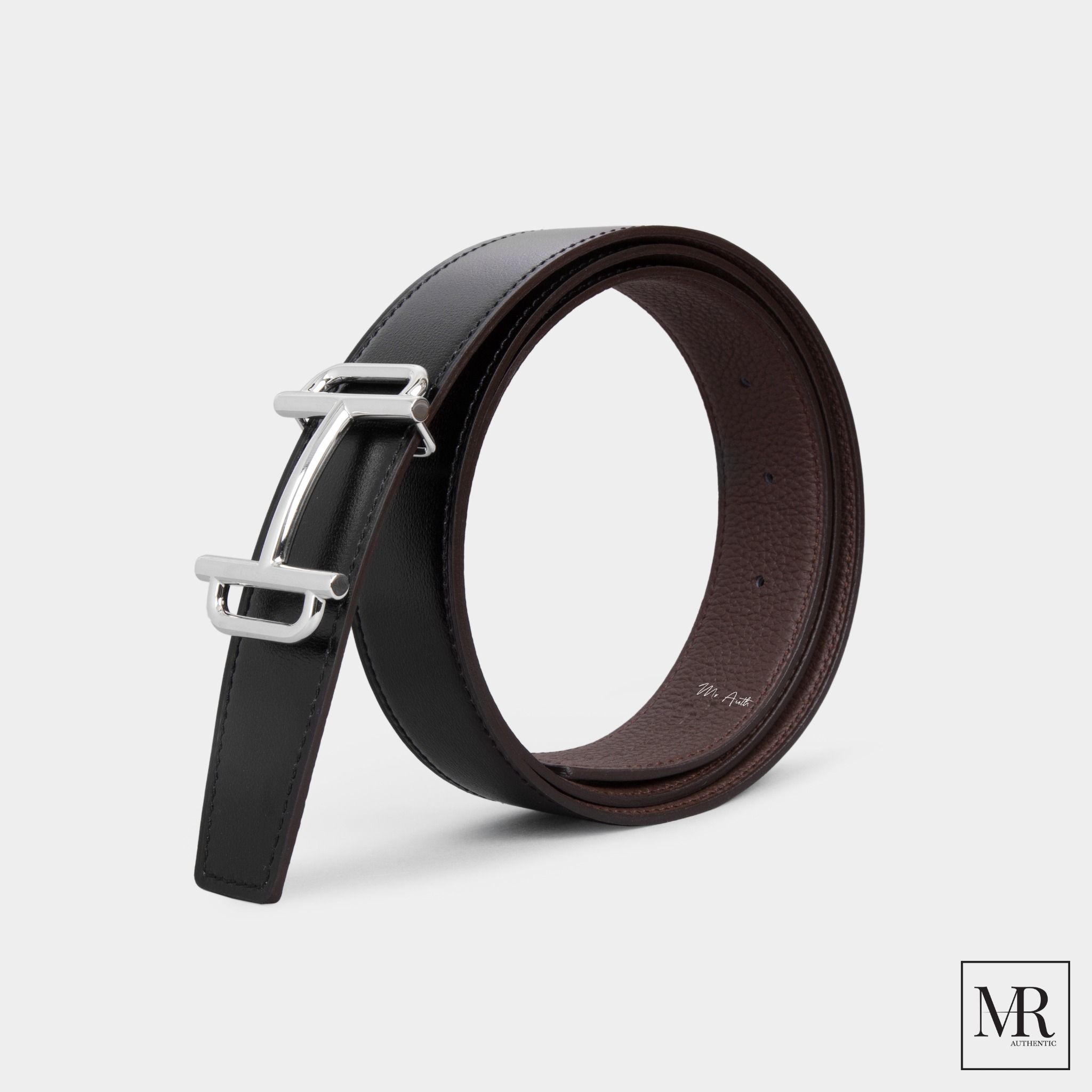 Thắt lưng Hermes Royal Belt Buckle & Reversible Leather Strap 32mm.