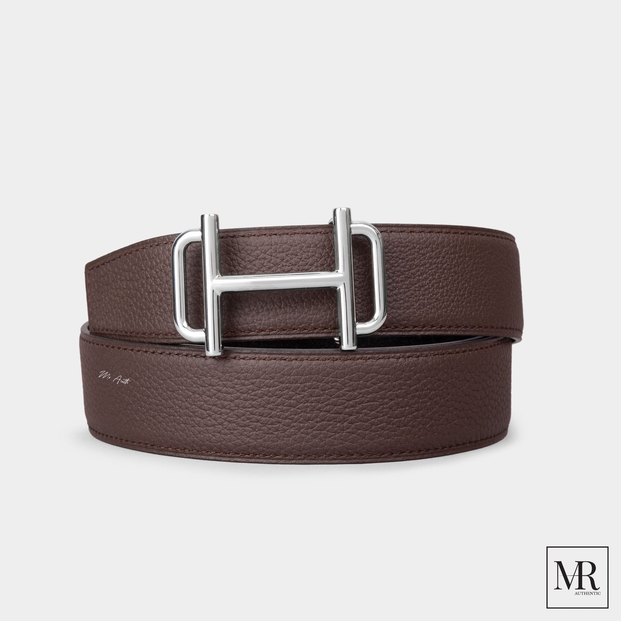 Thắt lưng Hermes Royal Belt Buckle & Reversible Leather Strap 32mm.