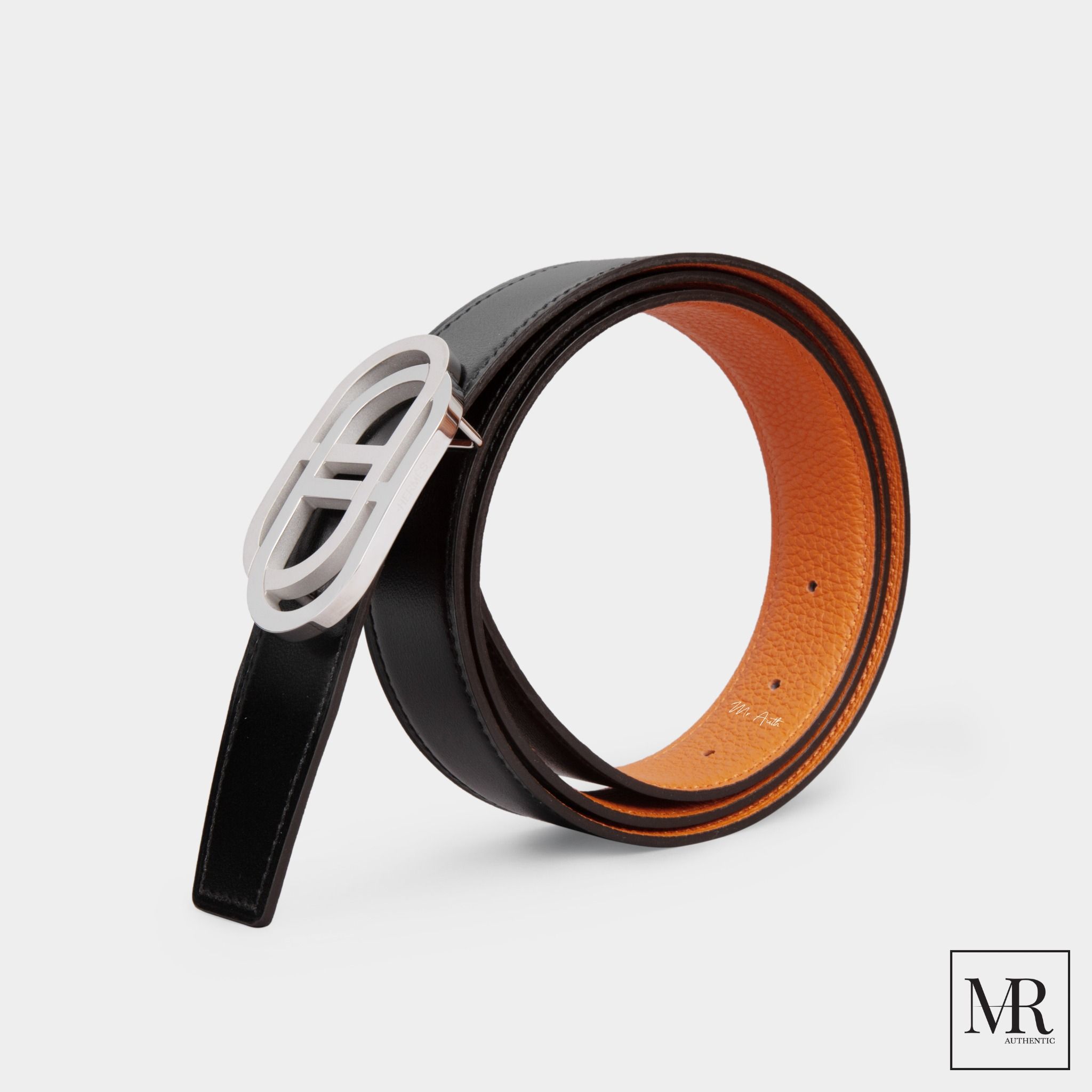 Thắt lưng Hermes Maillon Au Carre Belt Buckle & Sprint Band 32 mm.
