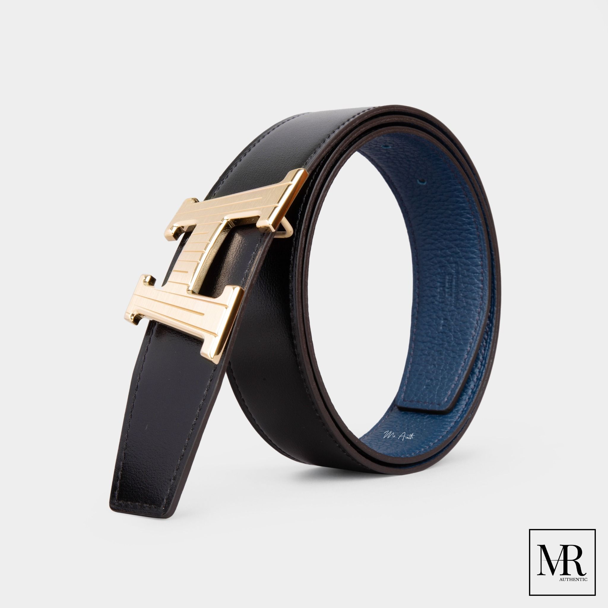 Thắt lưng Hermes Take Off Belt Buckle & Reversible Leather Strap 32mm.