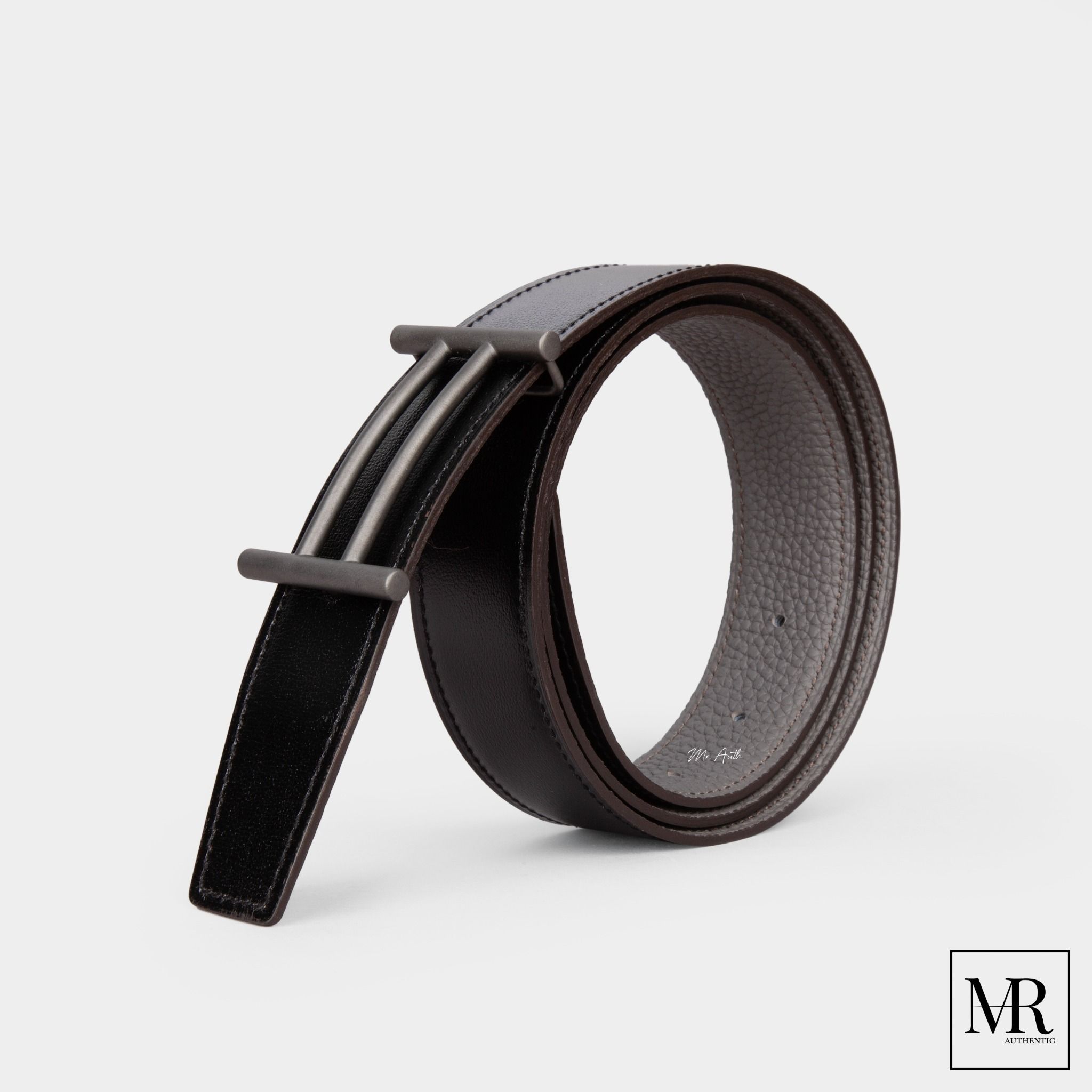 Thắt lưng Hermes Rider Belt Buckle & Reversible Leather Strap 32mm.