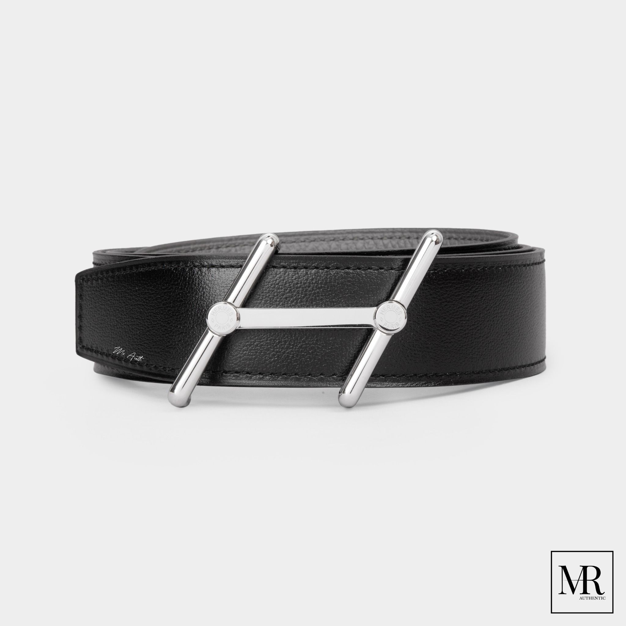 Thắt lưng Hermes Boucle De Ceinture Swing & Cuir De Ceinture Reversible 32 mm