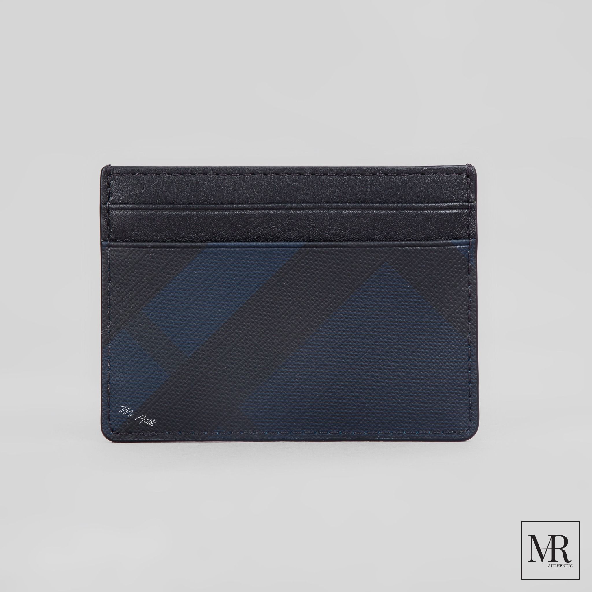 Ví Burberry London Check and Leather Card Case.