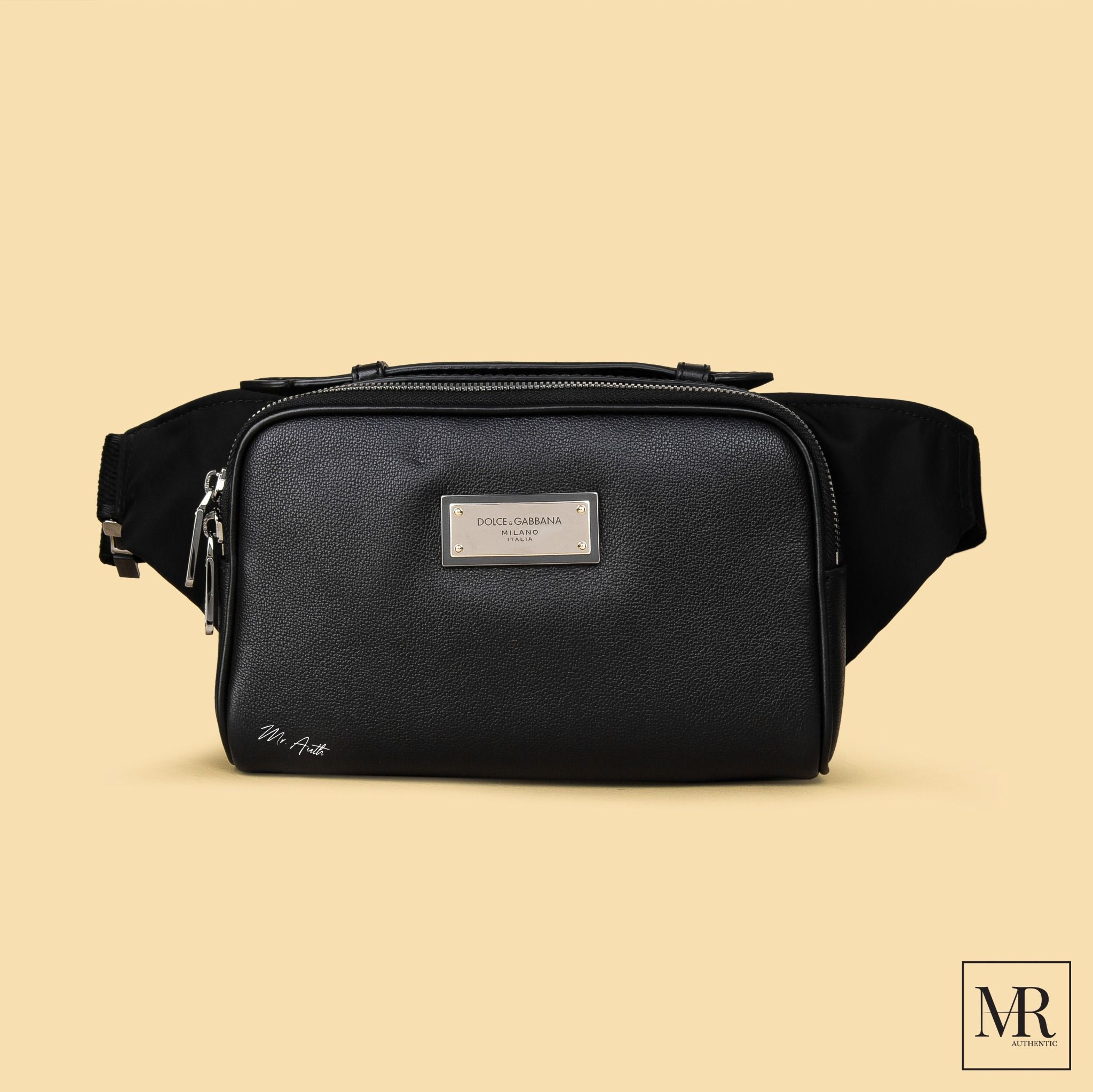Túi Dolce & Gabbana Grainy Calfskin Belt Bag.