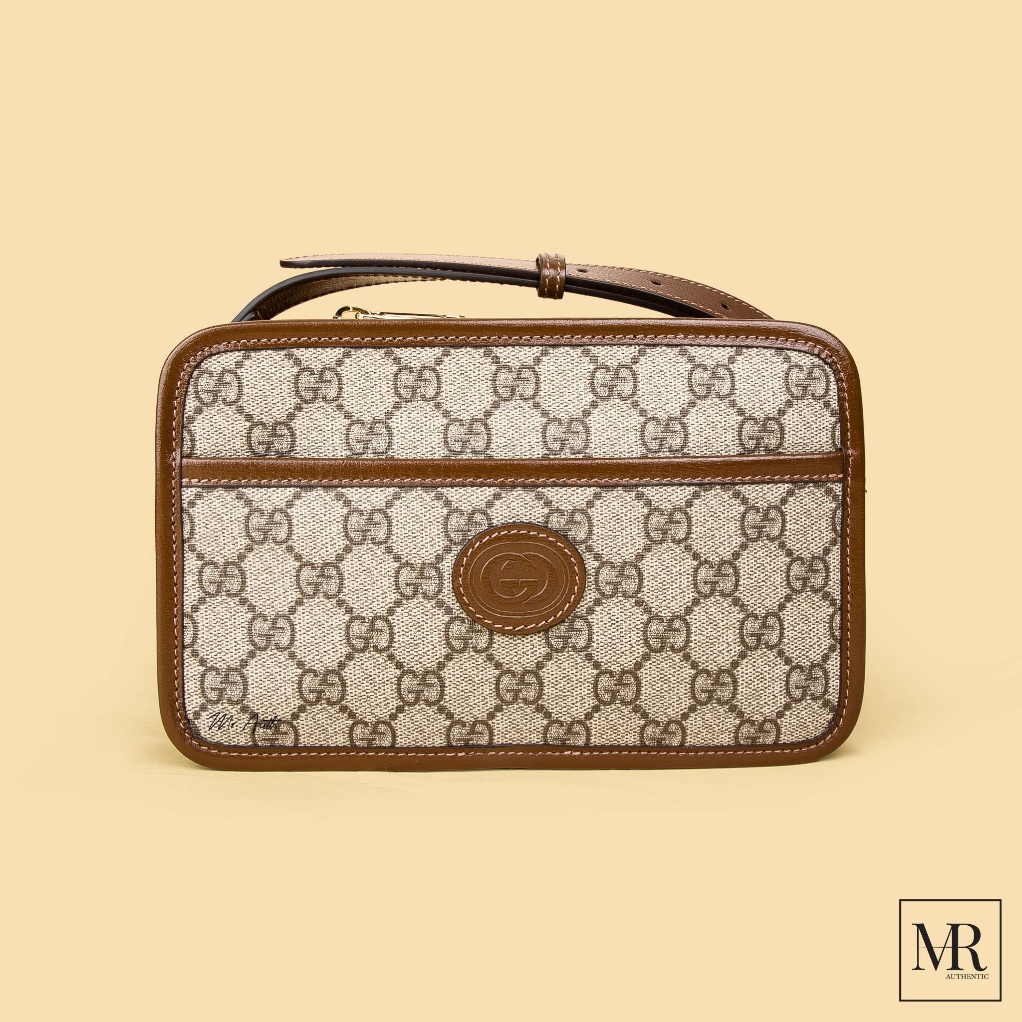 Túi Gucci GG Logo Coated Canvas Cross Body Bag.