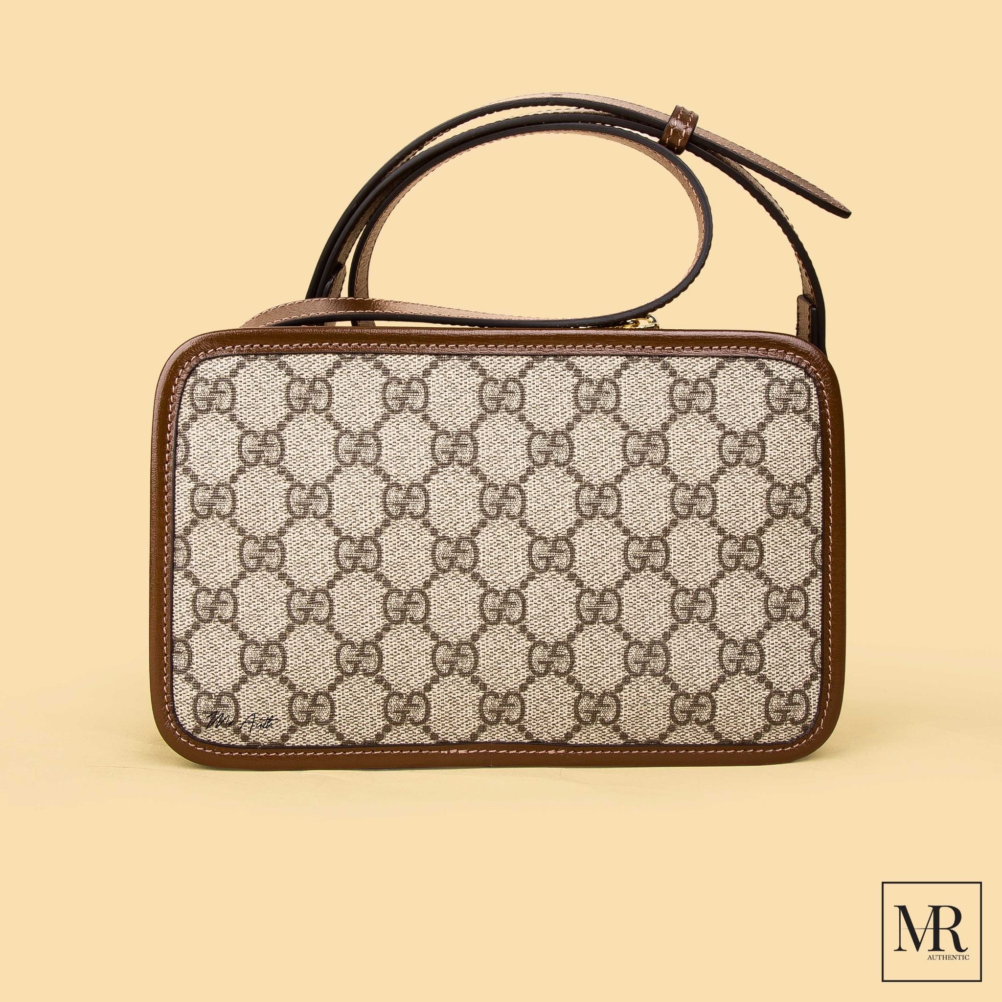 Túi Gucci GG Logo Coated Canvas Cross Body Bag.