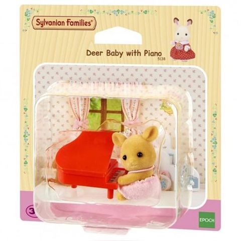  Đồ chơi Epoch Bé Nai chơi đàn piano 1487 Deer Baby With Piano 