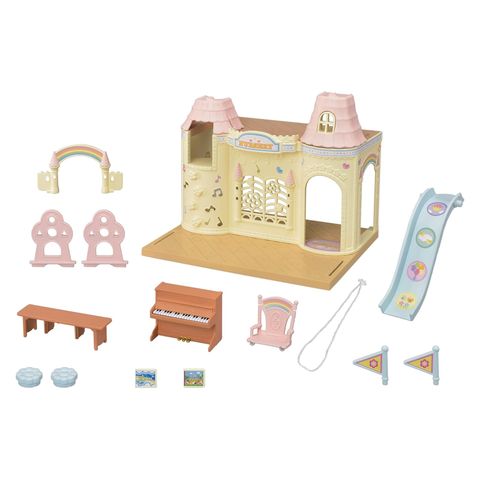  Đồ chơi Calico Critters Baby Castle Nursery Sylvanian Family 