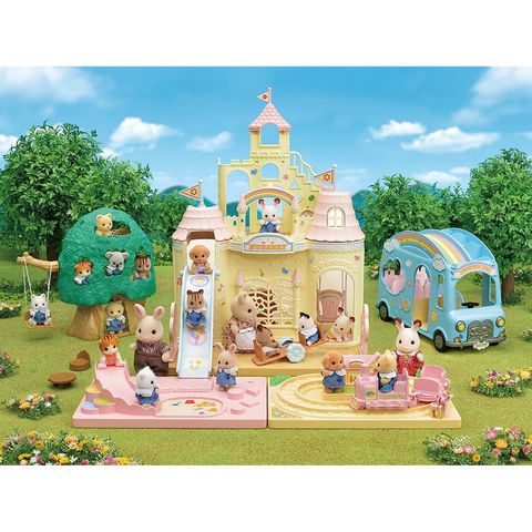  Đồ chơi Calico Critters Baby Castle Nursery Sylvanian Family 