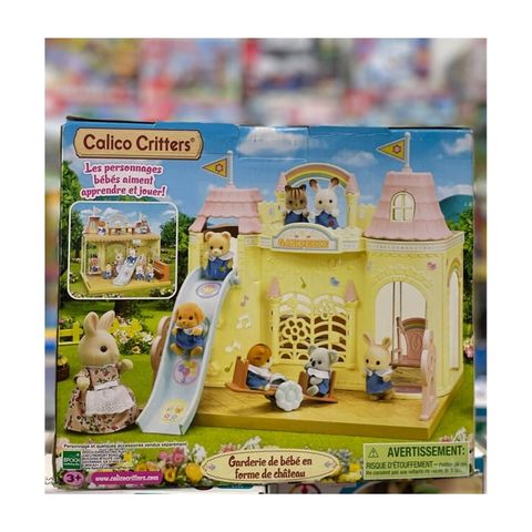  Đồ chơi Calico Critters Baby Castle Nursery Sylvanian Family 