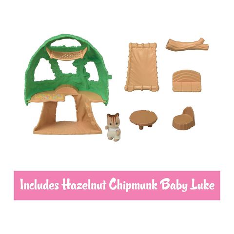  Đồ chơi ngồi nhà trên cây búp bê Calico Critters - Baby Tree House 