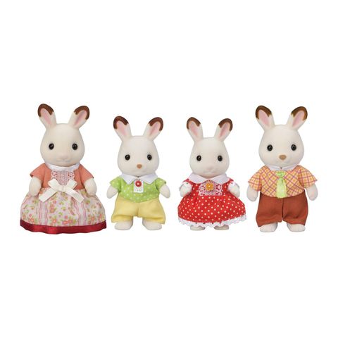  Đồ chơi búp bê gia đình thỏ Calico Critters Hopscotch Rabbit Family 