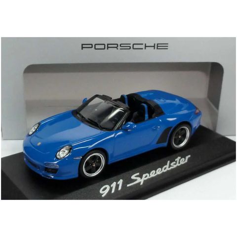  Đồ chơi mô hình oto Porche 911 Targa blue 1:18 