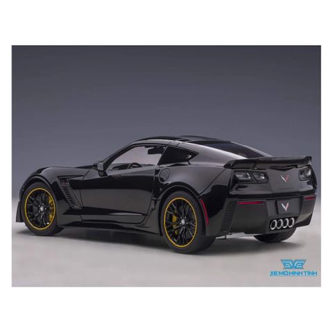  Mô hình ô tô Corvette Z06 tỷ lệ 1/18 màu đen 