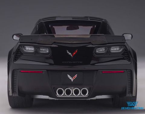  Mô hình ô tô Corvette Z06 tỷ lệ 1/18 màu đen 