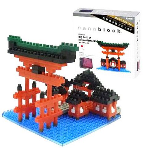  Mô hình Big Torii Itsukushima Shrine Nanoblock 