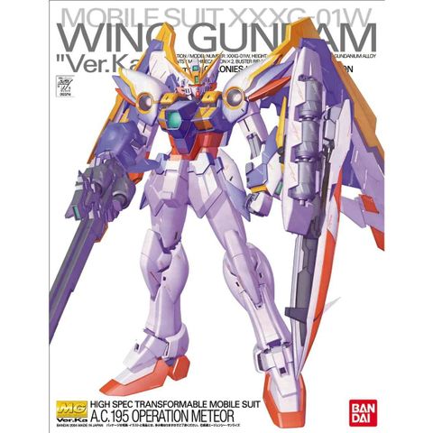  Lắp ráp mô hình Gundam MG New Movement Senki Gundam W Endless Waltz Wing 1/100 