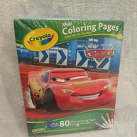  Hộp bút giấy tô màu hình xe hơi 