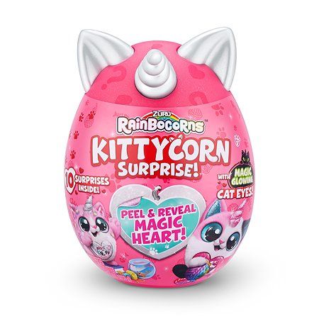  Đồ chơi Trứng thú bông bất ngờ Rainbocorns Kittycorn Surprise ZURU 