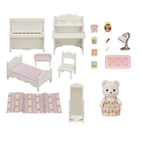  Đồ chơi phòng ngủ bé gái Sylvanian Families Girl's Bedroom Set 2953 