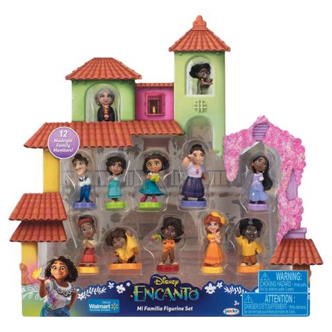  Bộ đồ chơi búp bê Encanto Disney Mi Familia Figurine Doll Playset, 12 Pieces 