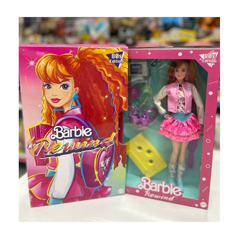  Đồ chơi búp bê Barbie Rewind '80s Edition Collectible Doll 