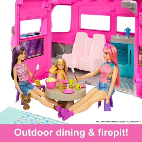  Bộ đồ chơi HCD46 Barbie Dreamcamper Vehicle 