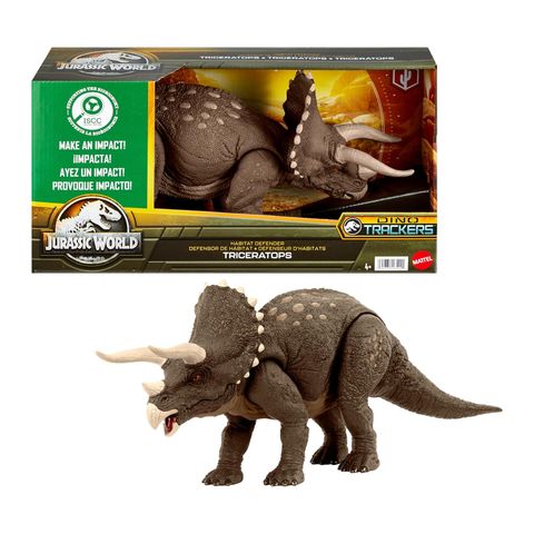  Đồ chơi mô hình khủng long HPP88- Mattel Jurassic World Triceratops 45.7cm 