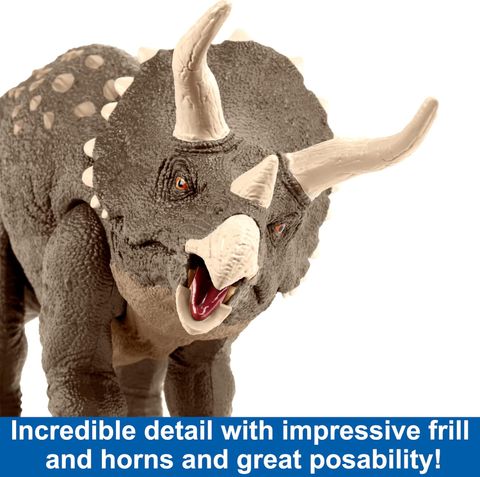  Đồ chơi mô hình khủng long HPP88- Mattel Jurassic World Triceratops 45.7cm 