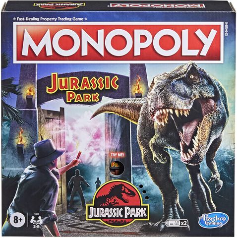  Cờ tỷ phú công viên kỷ Jura Monopoly Jurassic Park 