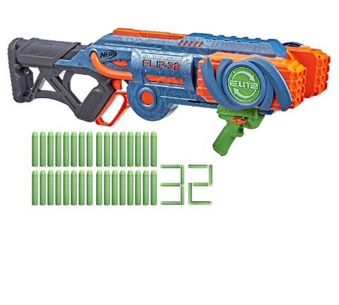  Đồ Chơi Súng NERF 32 Đạn Elite 2.0 Flipshots Flip-32 Blaster 