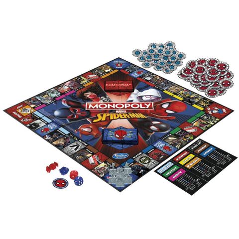  Cờ tỷ phú người nhện Monopoly Marvel Spider-Man 