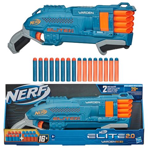  Súng đồ chơi trẻ em NERF N-STRIKE ELITE 2.0 WARDEN DB-8 BLASTER E9960 