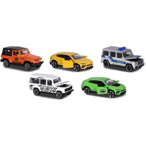  Bộ 5 Xe Mô Hình MAJORETTE SUV 5 Pieces Giftpack 