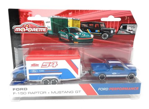  Xe Mô Hình MAJORETTE Car Trailer Assortment, 4-asst 212053111 