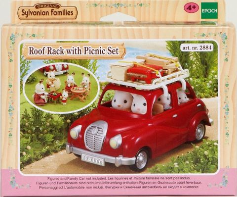  Sylvanian Families EP-2884 Giá để đồ picnic trên nóc ô tô (không bao gồm xe) 