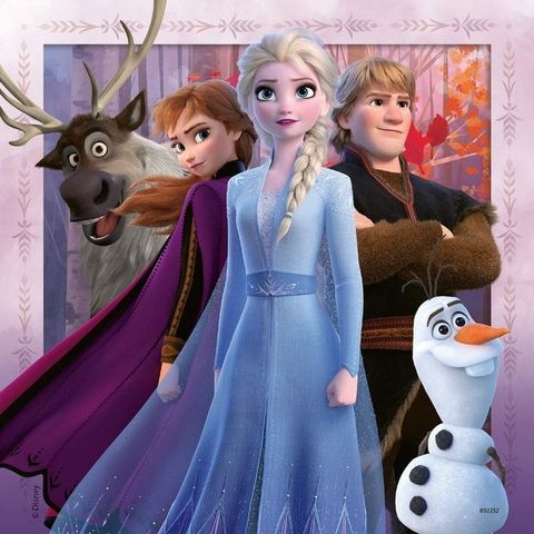  Xếp hình puzzle Frozen 2: Journey Star 3x49 mảnh Ravensburger RV050116 