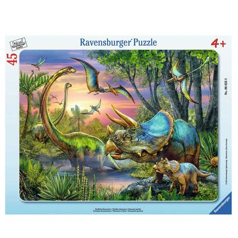  Xếp hình puzzle khủng long 45 mảnh Ravensburger 06633 