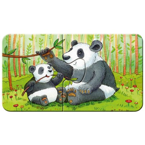  Xếp hình puzzle gia đình thú cưng 2 x 9 