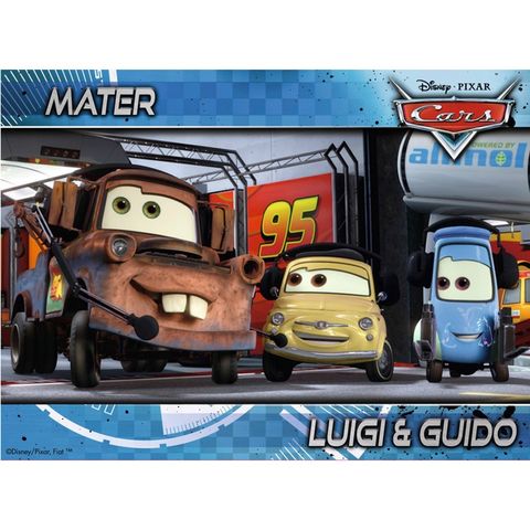  Bộ xếp hình puzzle Cars 4 bộ 12/16/20/24 mảnh Ravensburger RV07259 