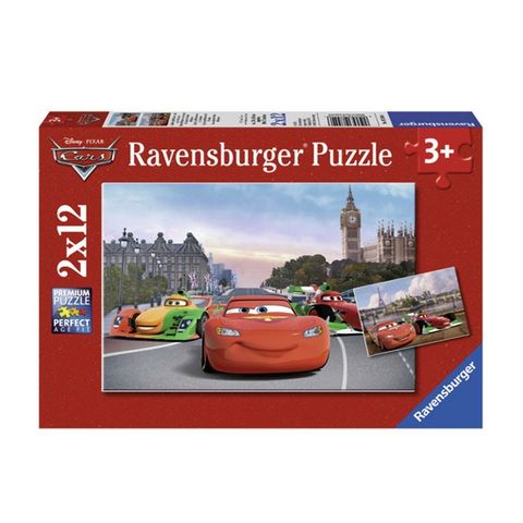  Xếp hình puzzle McQueen 2 bộ 12 mảnh Ravensburger RV075546 