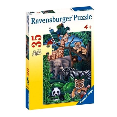  Bộ xếp hình Puzzle Động vật Hoang dã 35 mảnh Ravensburger RV08601 