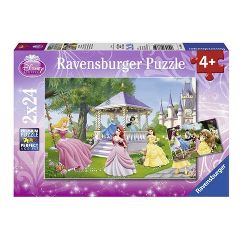  Xếp hình puzzle Enchanting Princesses 2 bộ 24 mảnh RAVENSBURGER RV088652 