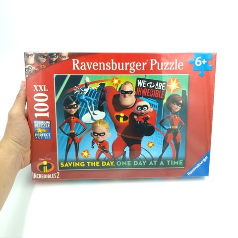  Xếp hình puzzle D-Pixar: Incredibles 2 100 mảnh Ravensburger RV10716 