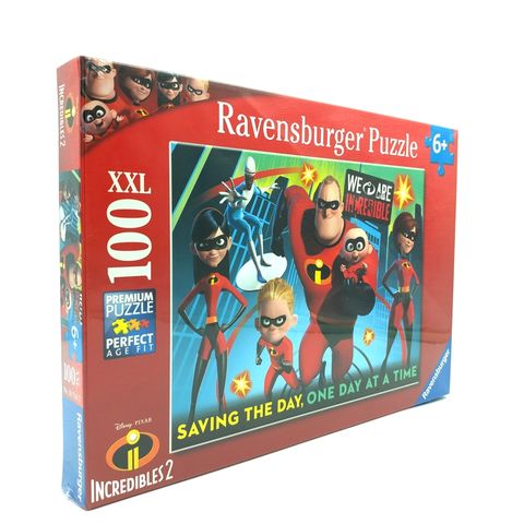  Xếp hình puzzle D-Pixar: Incredibles 2 100 mảnh Ravensburger RV10716 