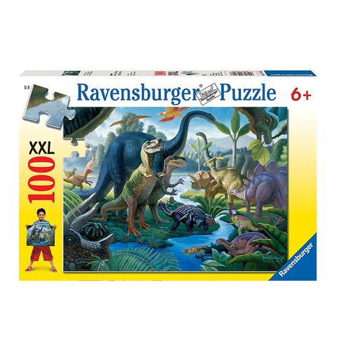  Xếp hình puzzle Puzzle Land of the Giants 100 mảnh RAVENSBURGER 