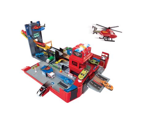  Bộ Đồ Chơi Mô Hình Cứu Hỏa DICKIE TOYS Fire City Playset 