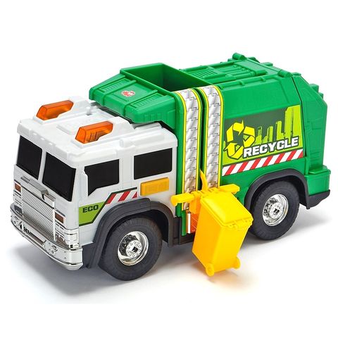  Đồ Chơi Xe Rác Dickie Toys Recycle Truck màu xanh 30cm 