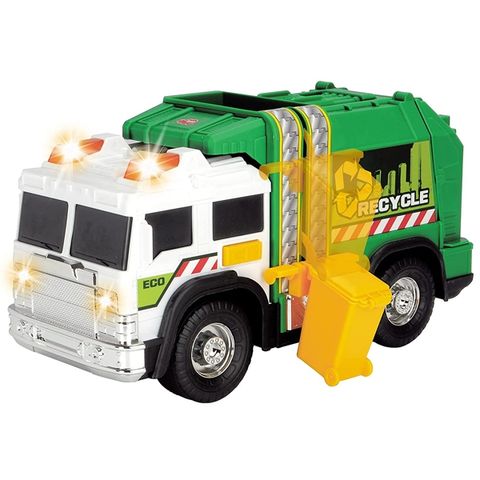  Đồ Chơi Xe Rác Dickie Toys Recycle Truck màu xanh 30cm 