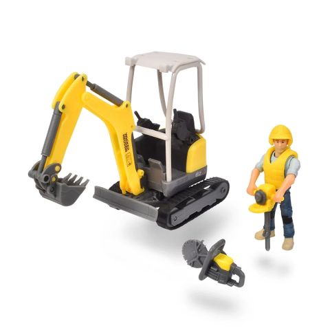  Bộ Đồ Chơi Xe Xây Dựng DICKIE TOYS Playlife-Excavator Set 203832005 